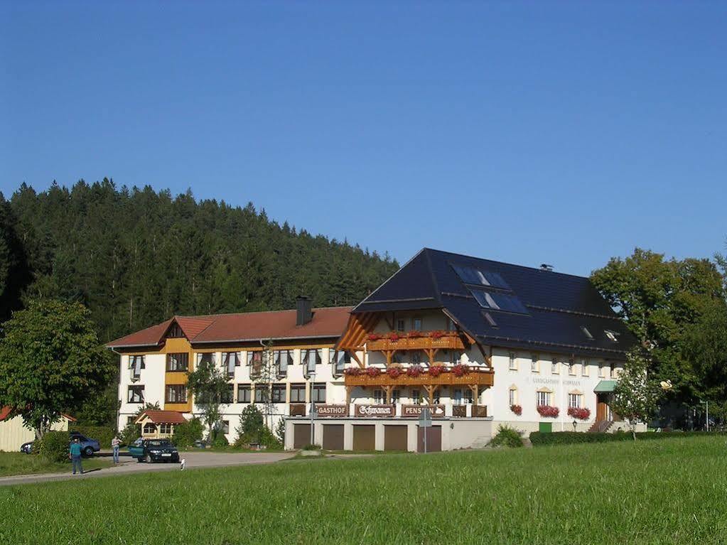 Landgasthof Zum Schwanen Hornberg Exterior photo